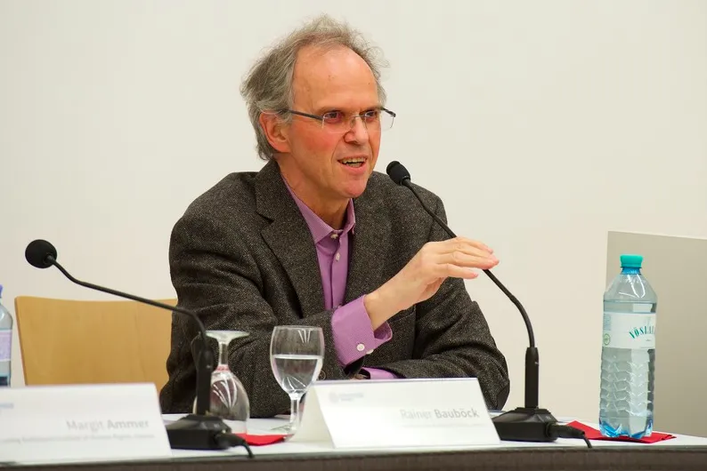 speaker Rainer Baubock