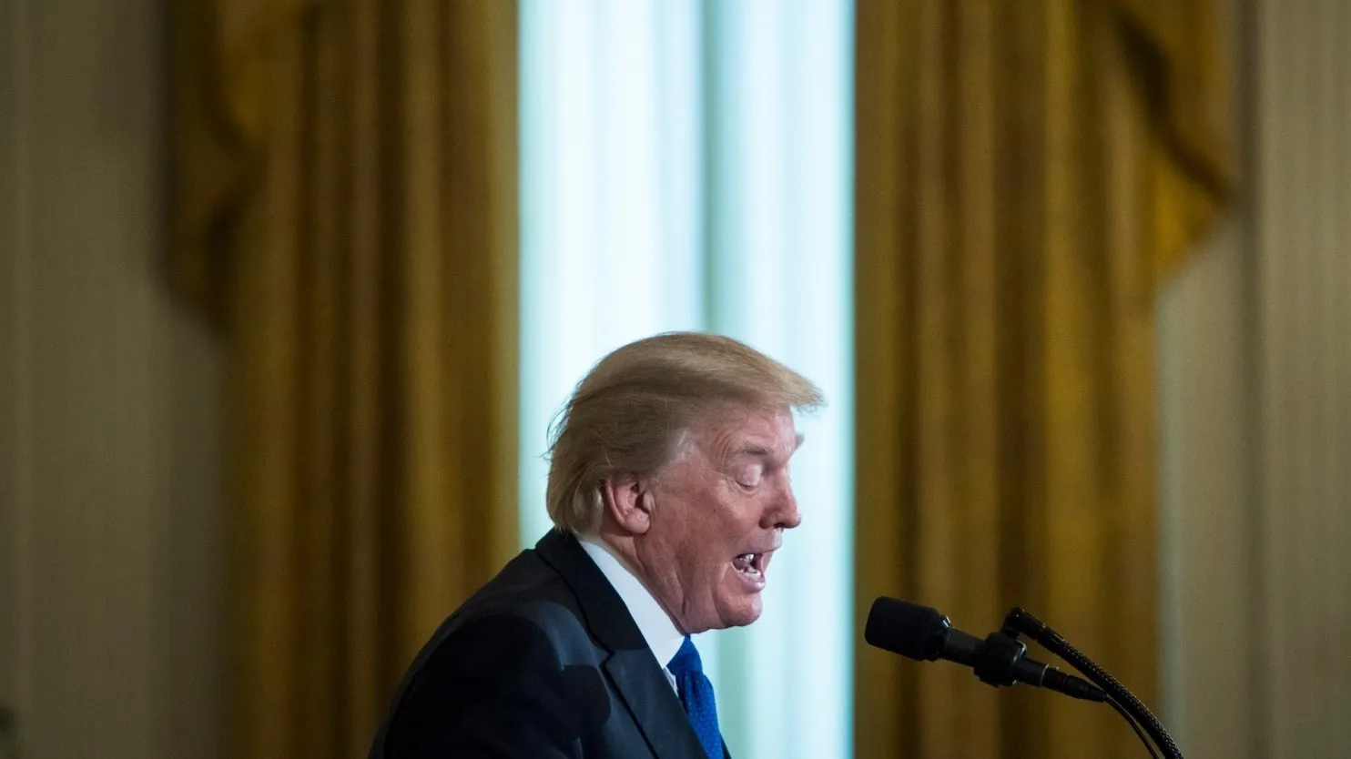 Donald Trump at the White House